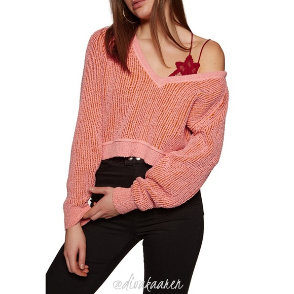 Free People Sweaters - FREE PEOPLE High Low V Sweater